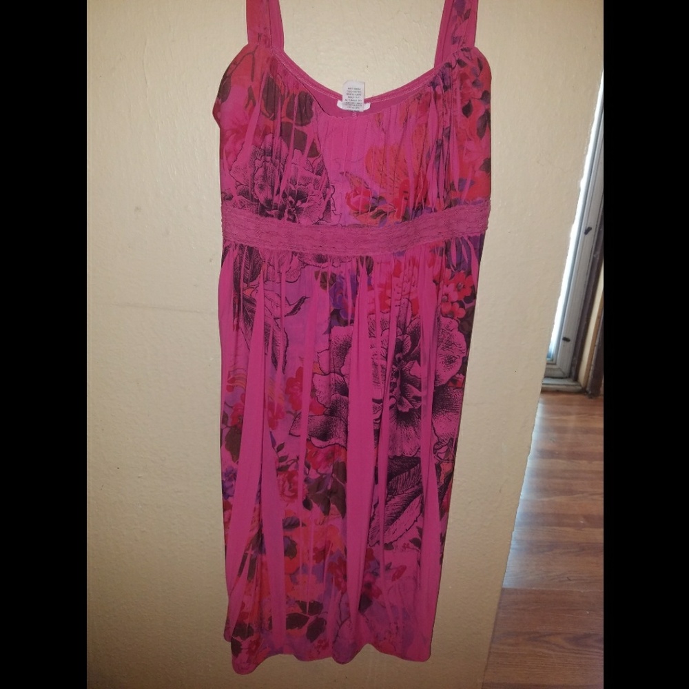 Pink dress
